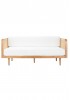 Edith Cane Sofa 3 Seater